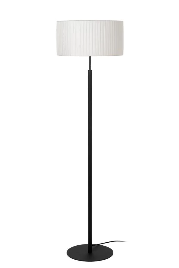 Lucide FOLD - Vloerlamp - Ø 45 cm - 1xE27 - Wit - uitgezet